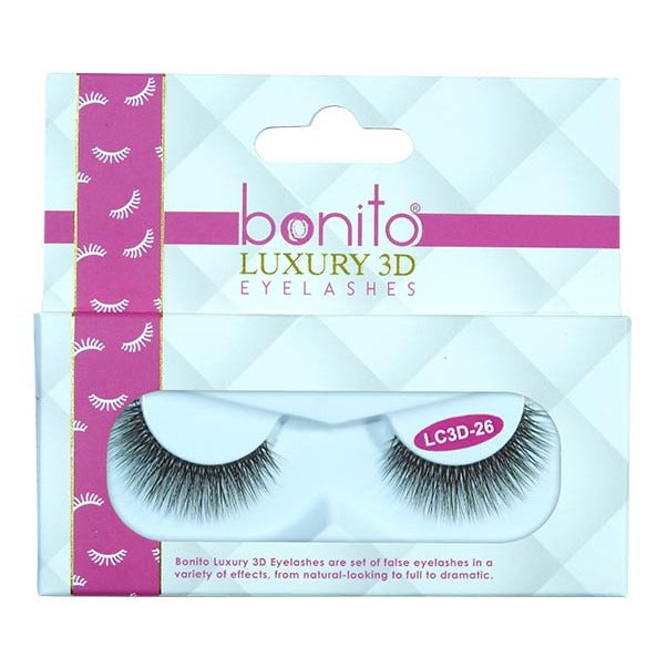 Bonito Luxury 3D Eyelashes LC3D-26 (1 pair) Bonito