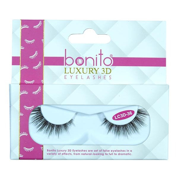 Bonito Luxury 3D Eyelashes LC3D-36 (1 pair) Bonito