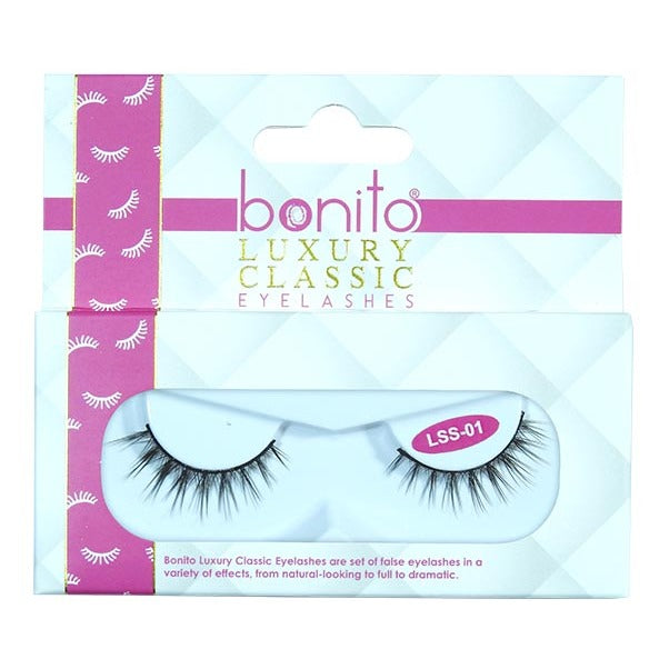 Bonito Luxury Classic Eyelashes LSS-01 (1 pair) Bonito