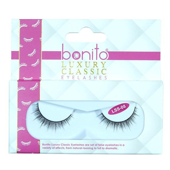 Bonito Luxury Classic Eyelashes LSS-08 (1 pair) Bonito