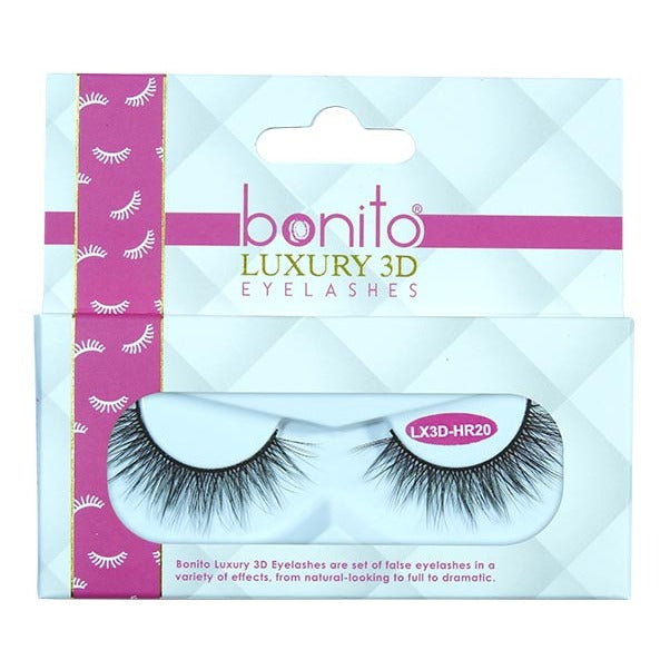 Bonito Luxury 3D Eyelashes LX3D-HR20 (1 pair) Bonito
