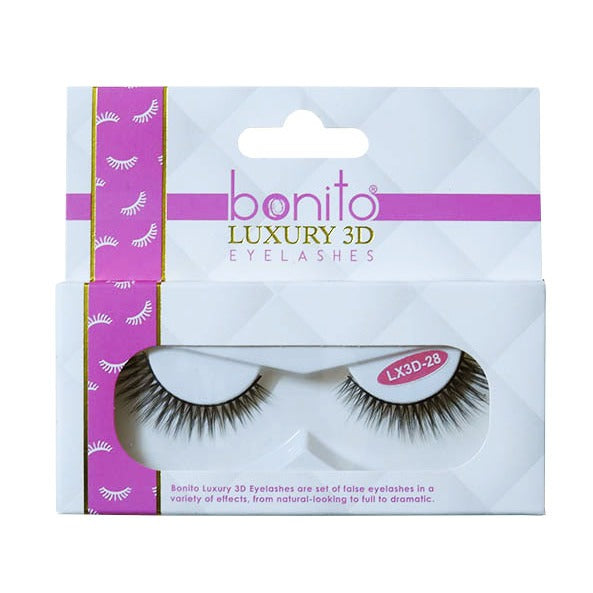 Bonito Luxury 3D Eyelashes LX3D_28 (1 pair) Bonito