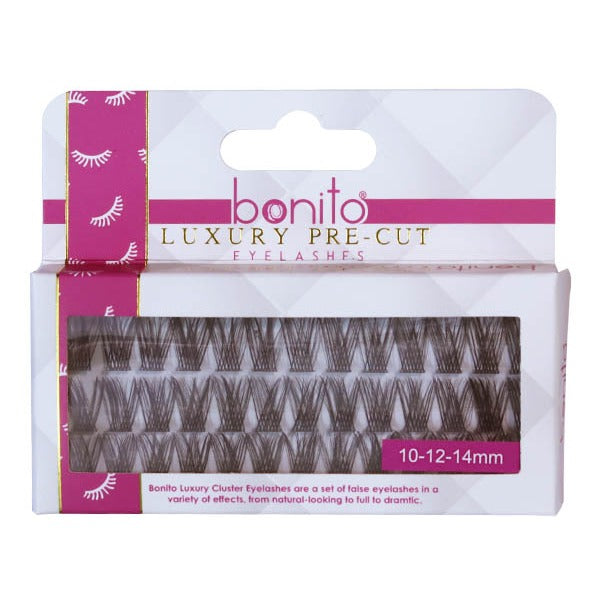 Bonito Luxury Pre-Cut Eyelashes Long MIX_10-12-14MM (1 pair) Bonito