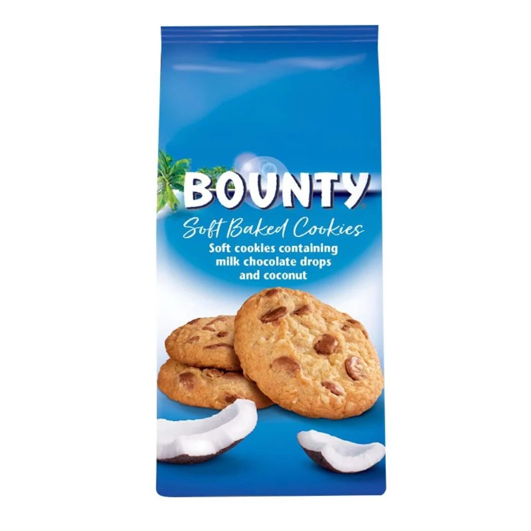 Bounty Soft Baked Cookies (180gm) Bounty