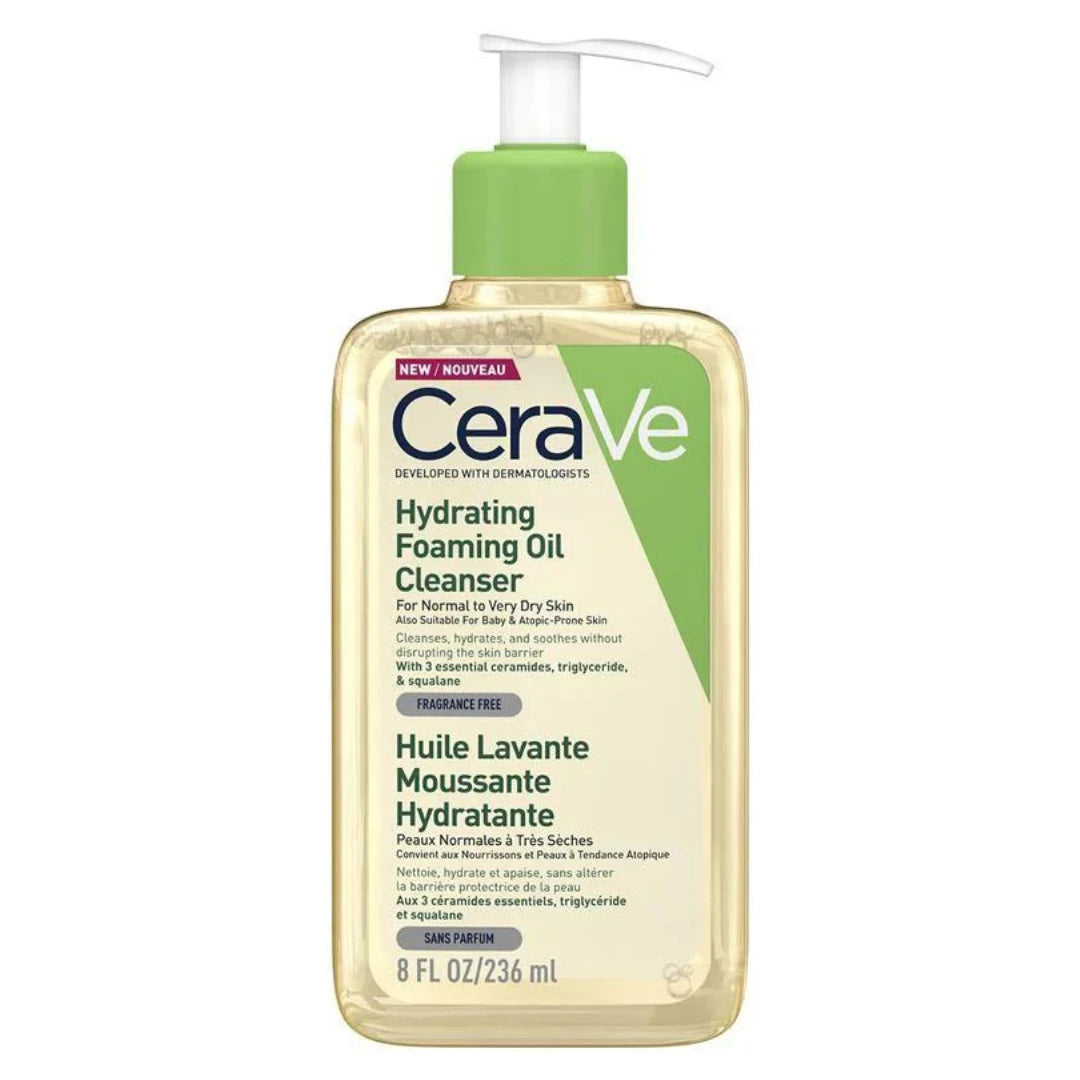CeraVe Hydrating Foaming Oil Cleanser (236 ml) CeraVe