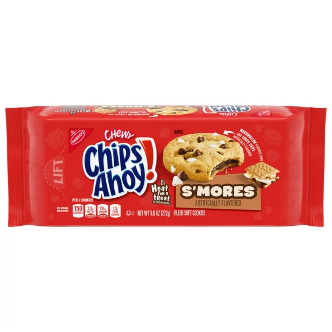 Chips Ahoy! Chewy S'Mores Cookies - Nabisco (272gm) Nabisco - Chips Ahoy!