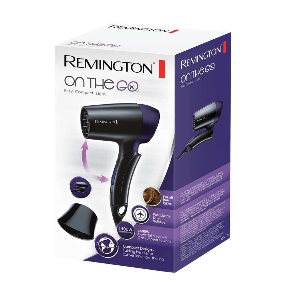 Remington On The Go Travel Hair Dryer - D2400 Remington