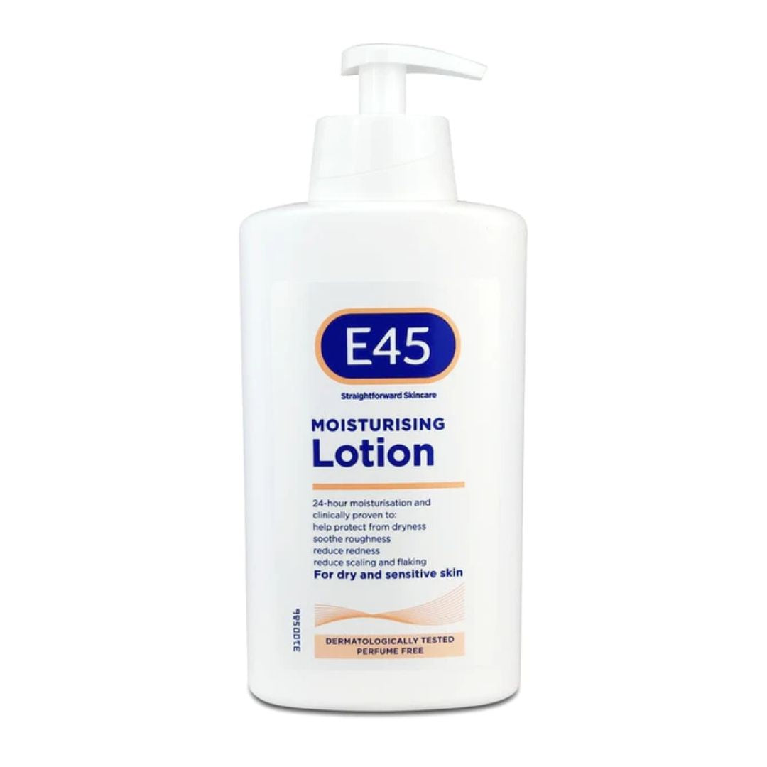 E45 Moisturising Lotion For Dry and Sensitive Skin (500ml) E45