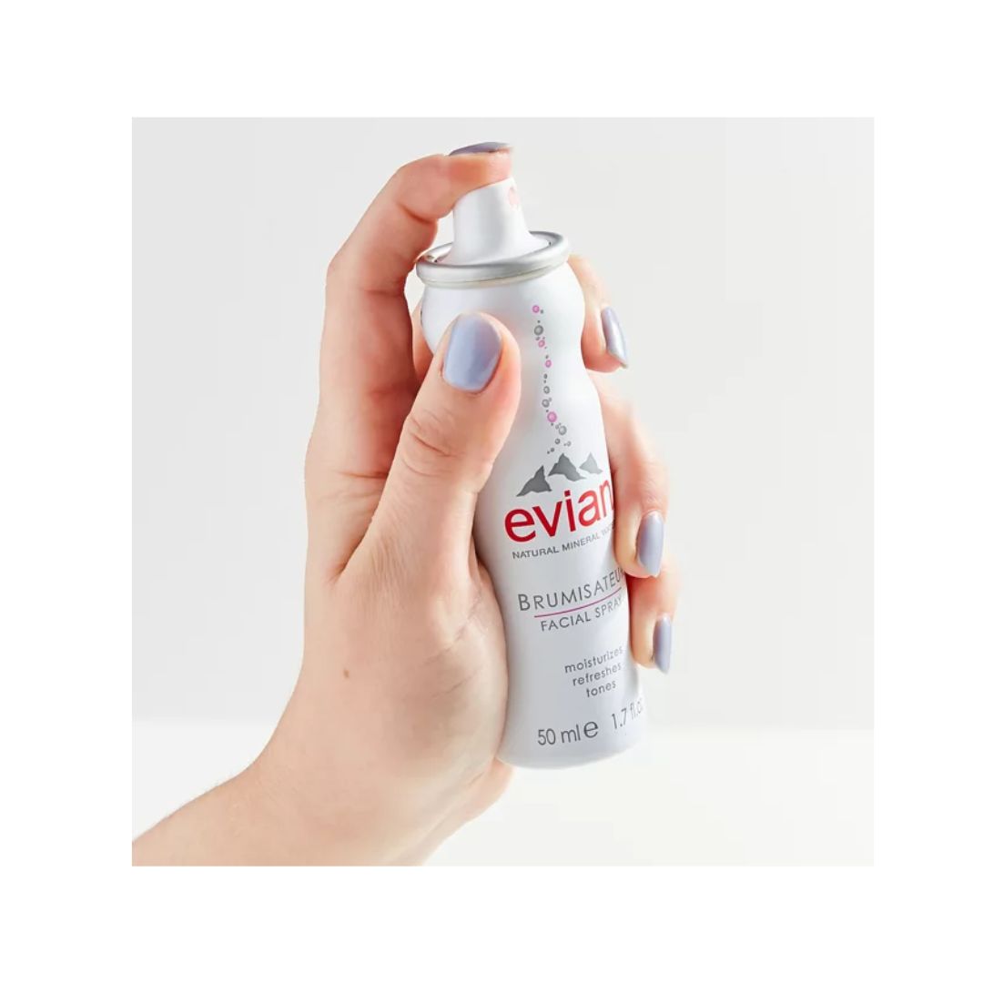 Evian Natural Mineral Water Brumisateur Facial Spray (50ml) Evian