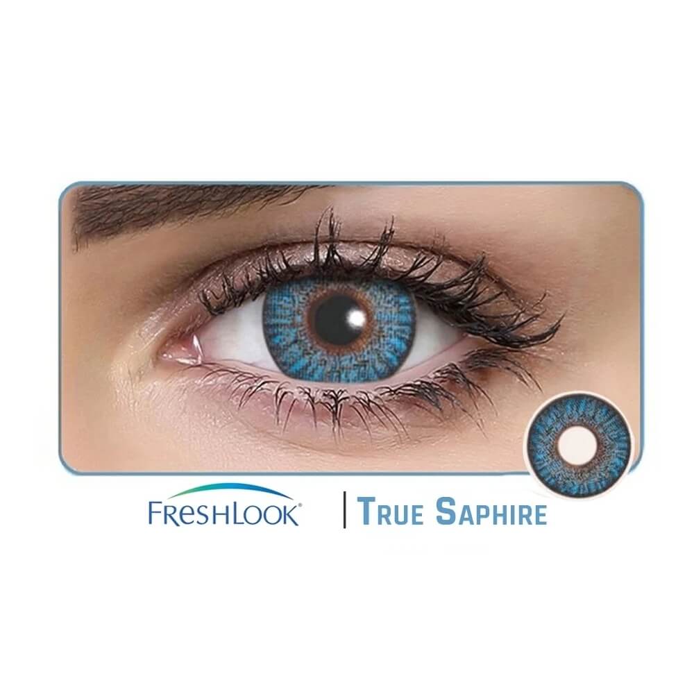 Freshlook Colorblends Lens True Sapphire (2 lens) Freshlook