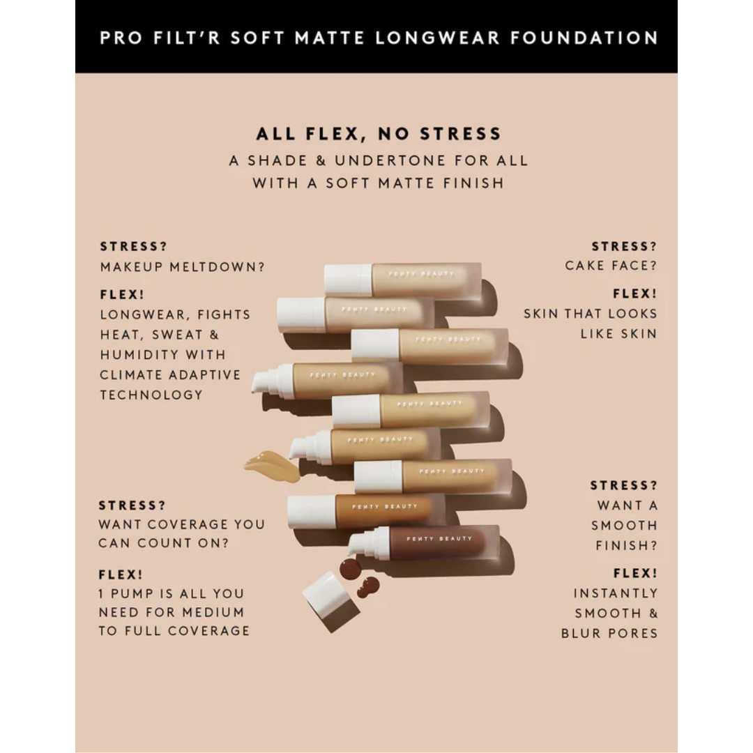 Fenty Beauty Pro Filt'R Soft Matte Longwear Foundation - 280