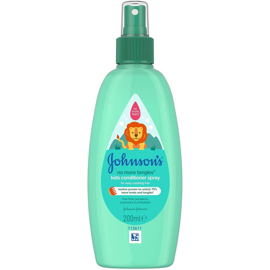 Johnsons No More Tangles Kids Conditioner Spray (200ml) Johnson's