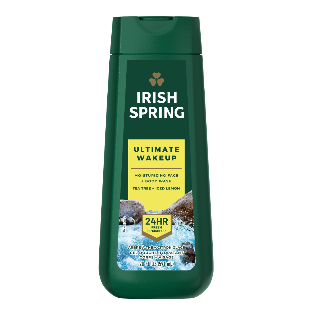 Irish Spring Ultimate Wake Up Cleansing Body Wash (591ml) Irish Spring