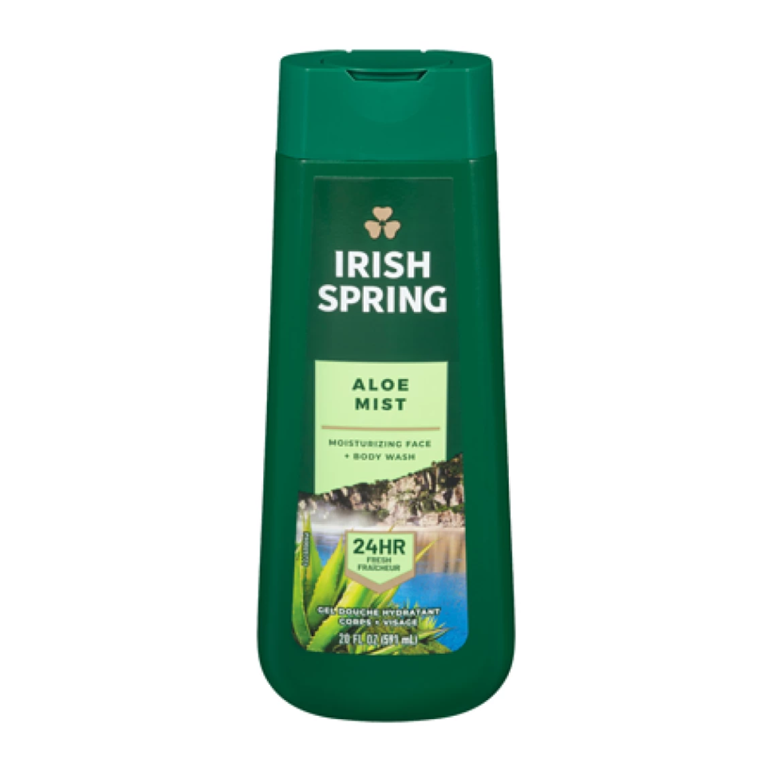 Irish Spring Aloe Mist Body Wash (591ml) Irish Spring