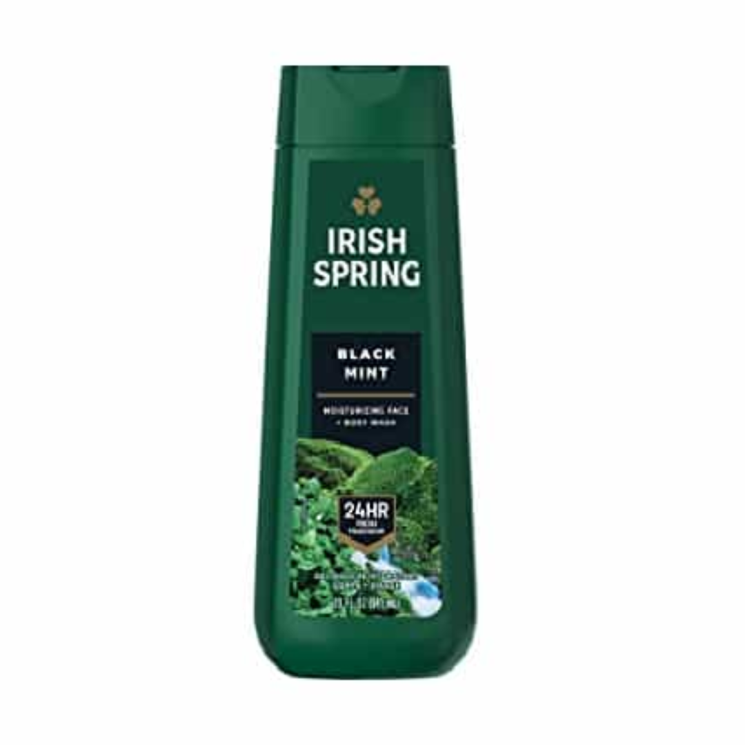 Irish Spring Black Mint Body Wash (591ml) Irish Spring