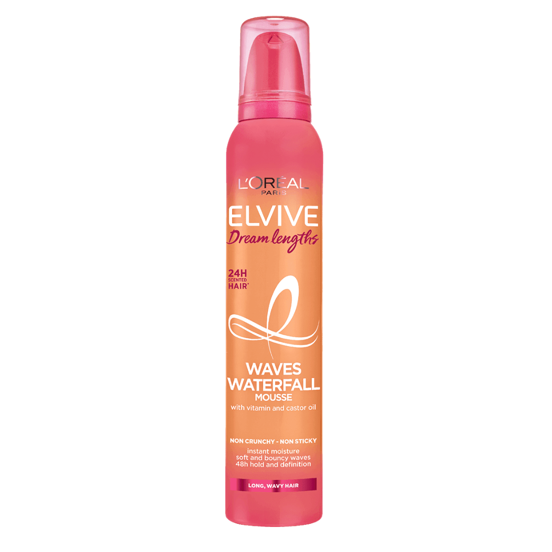 L'Oreal Elvive Dream Lengths Waves Waterfall Mousse (200ml) L'Oreal Paris
