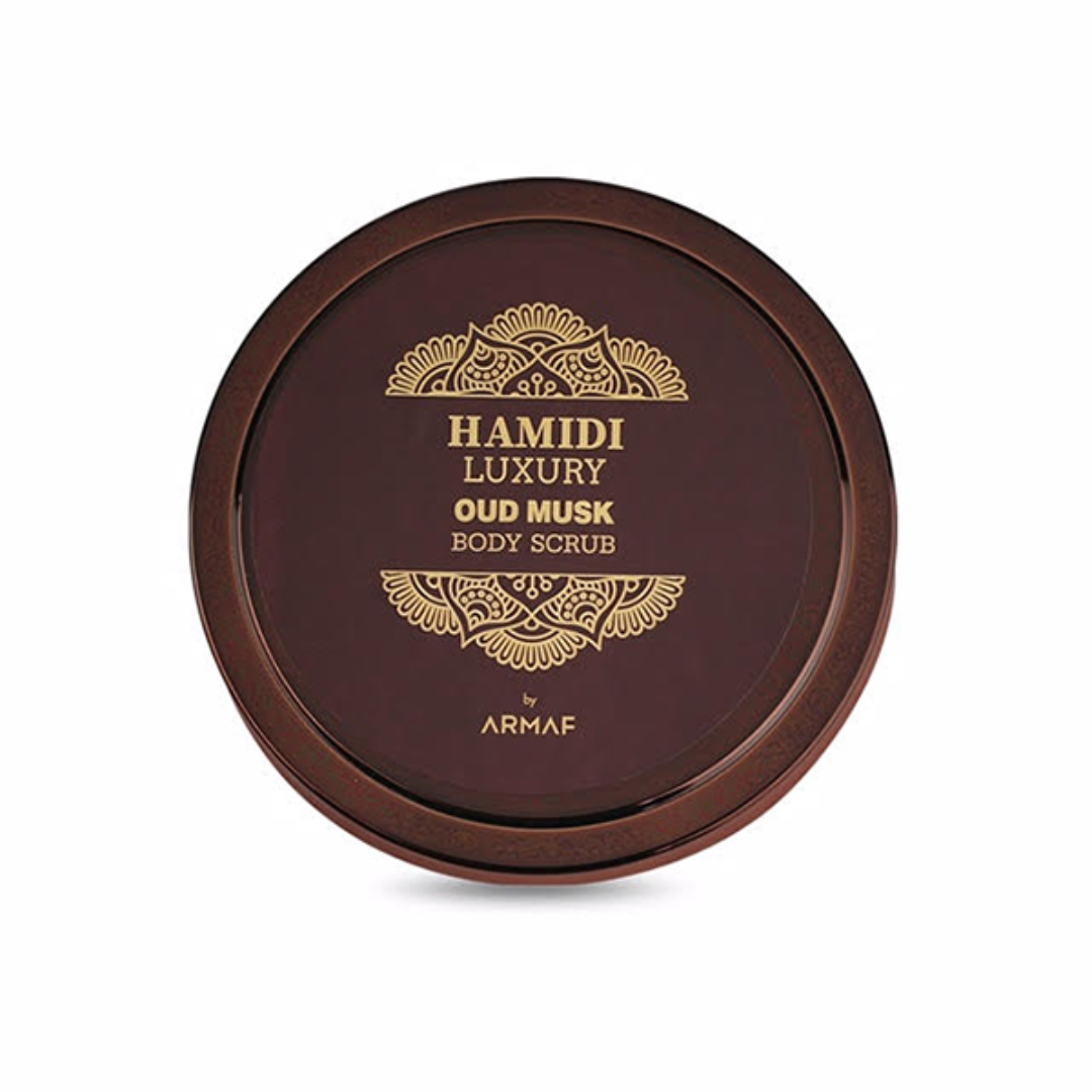Hamidi Luxury Oud Musk Body Scrub By Armaf (250ml) Hamidi Luxury