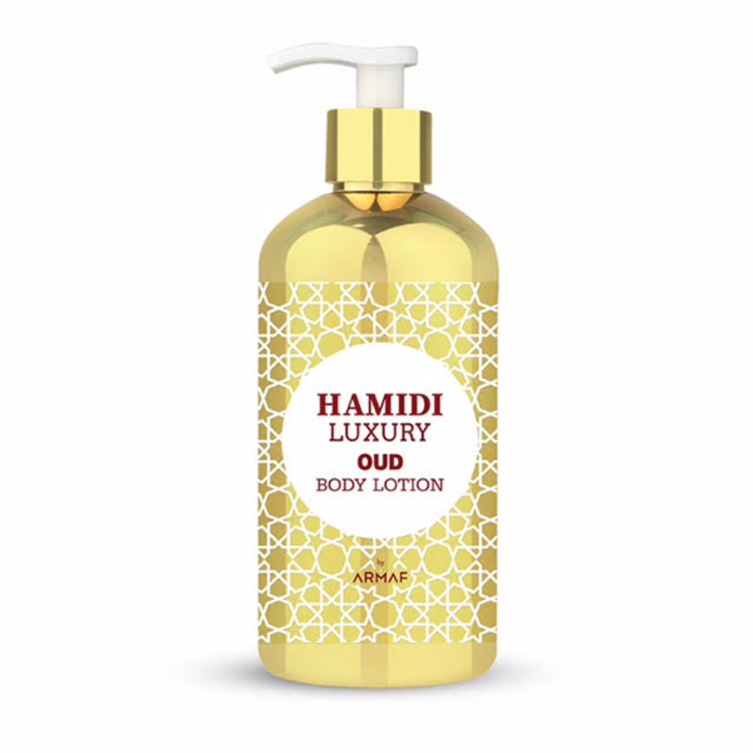Hamidi Luxury Oud Body Lotion By Armaf (500ml) Hamidi Luxury