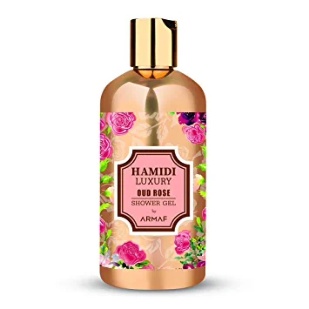 Hamidi Luxury Oud Rose Shower Gel By Armaf (500ml) Hamidi Luxury