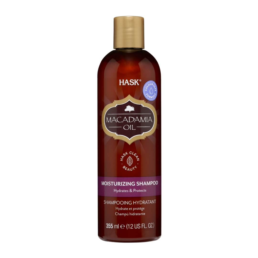 Hask Macadamia Oil Moisturizing Shampoo (355ml) Hask