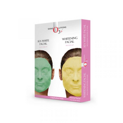 O3+ Whitening & Sea White Facial Kit With Peel Off Mask combo (90g) O3+