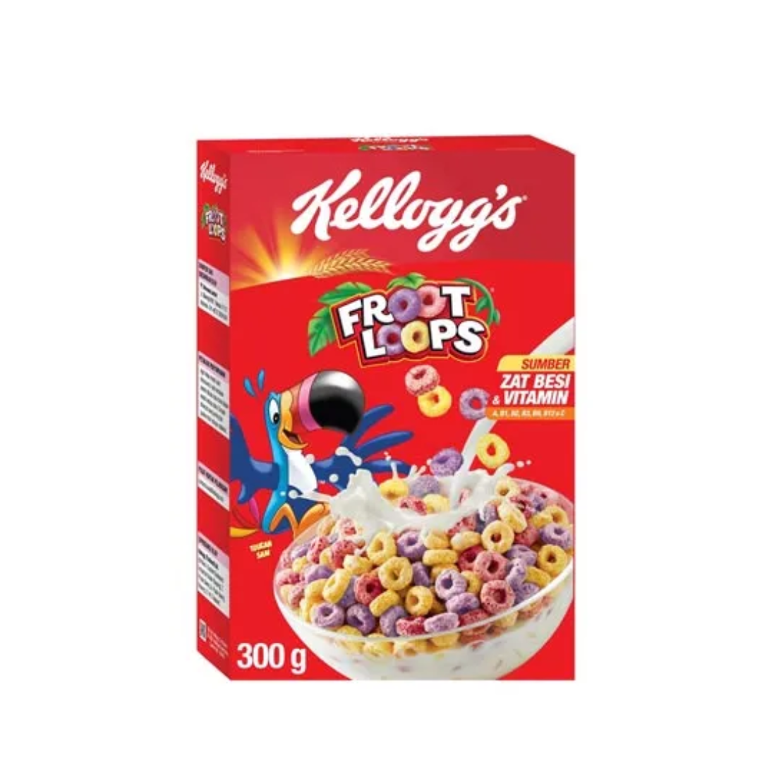Kellogg's Froot Loops Cereal (300g) Kellogg's