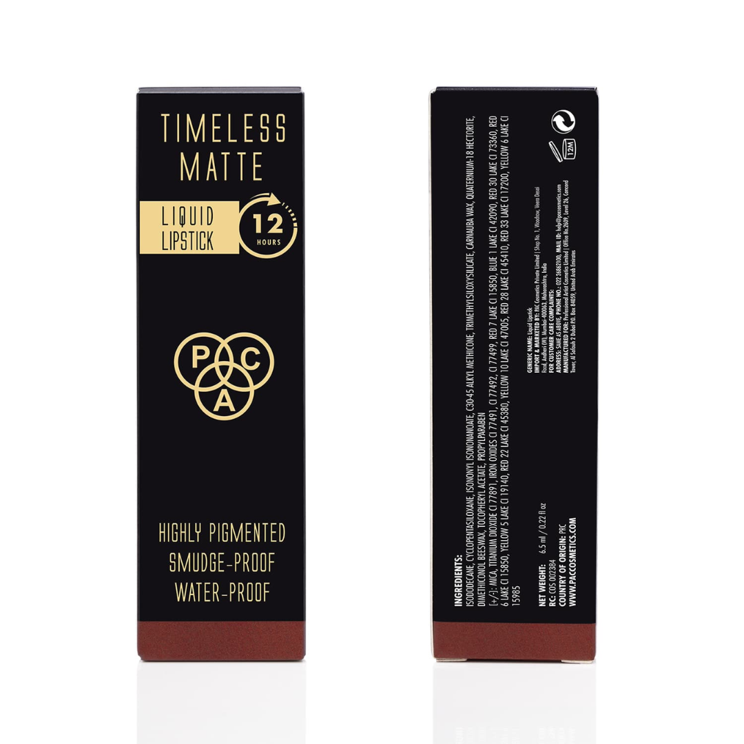 PAC Timeless Matte Liquid Lipstick - Adore (6.5ml) PAC