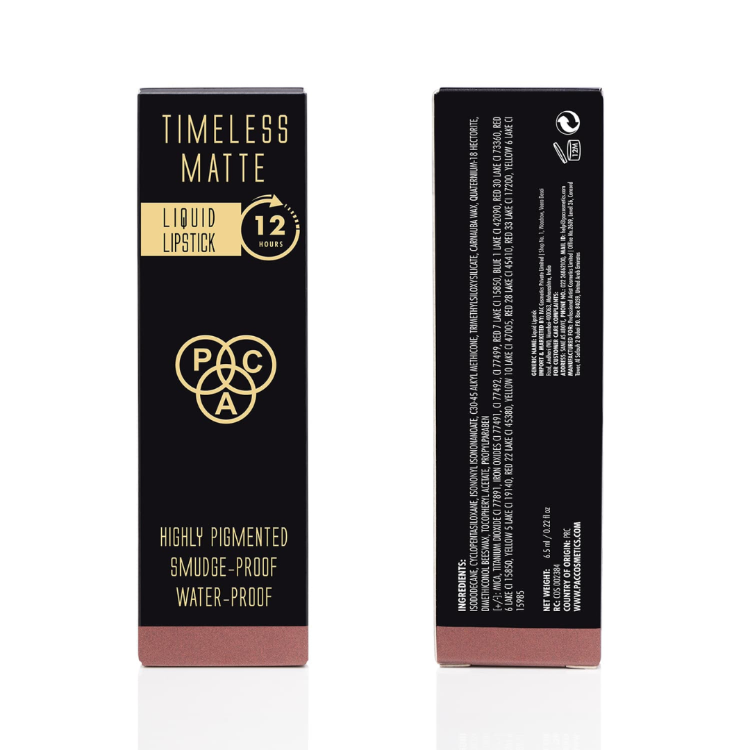 PAC Timeless Matte Liquid Lipstick - Smirk (6.5ml) PAC