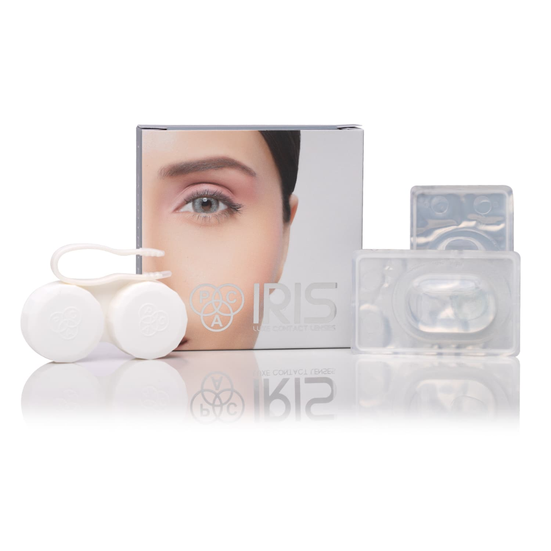 PAC Iris Luxe One Month Lenses - Crystal (1 Pair) PAC