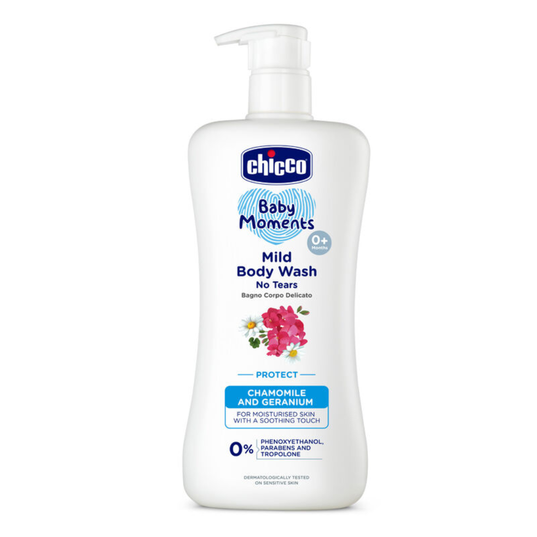 Chicco Baby Moments Mild Protect Body Wash (500ml) Chicco