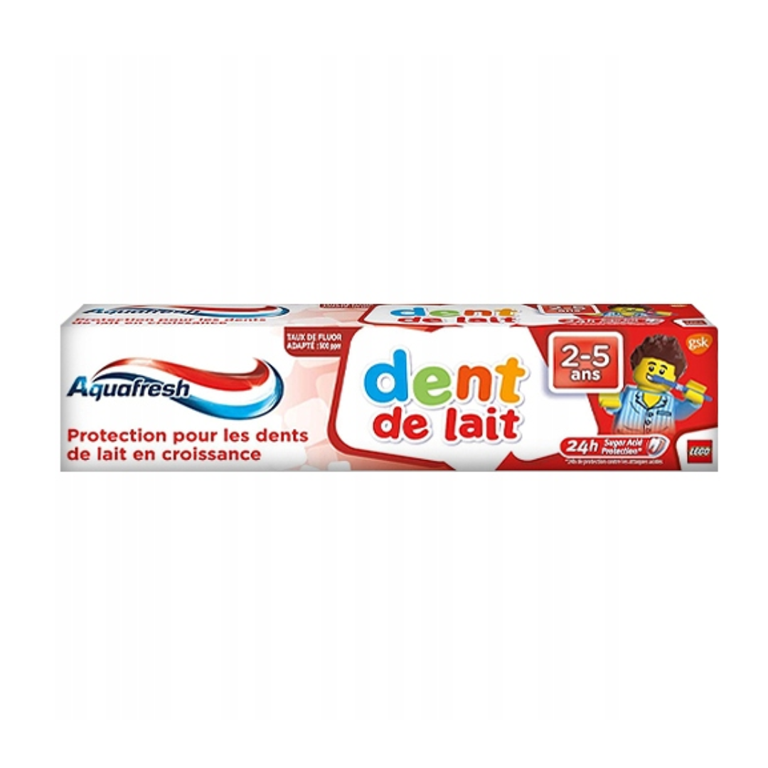 Aquafresh Milk Teeth Toothpaste Kids 2-5 (50ml) Aquafresh