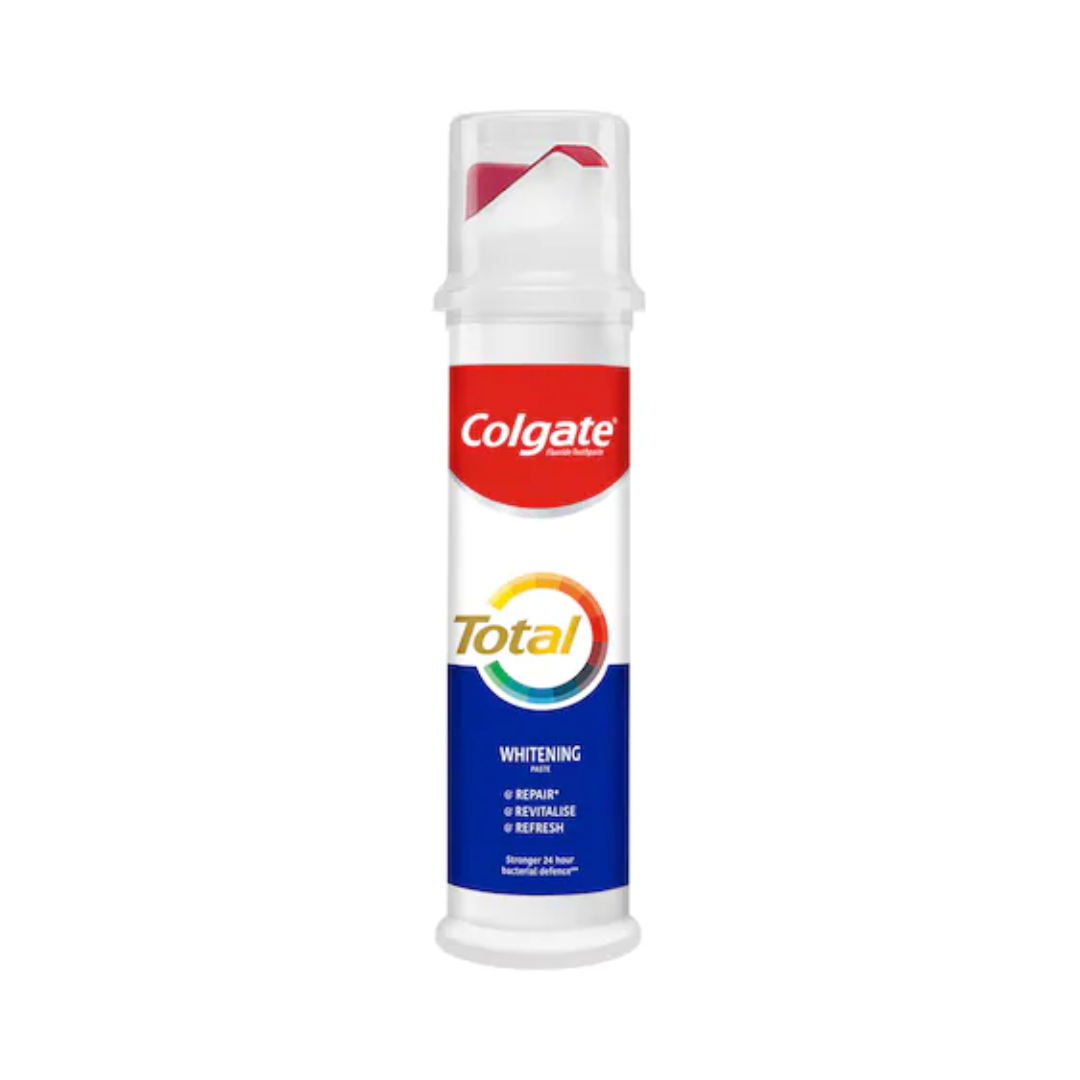 Colgate Total Whitening Toothpaste Pump (100ml) Colgate