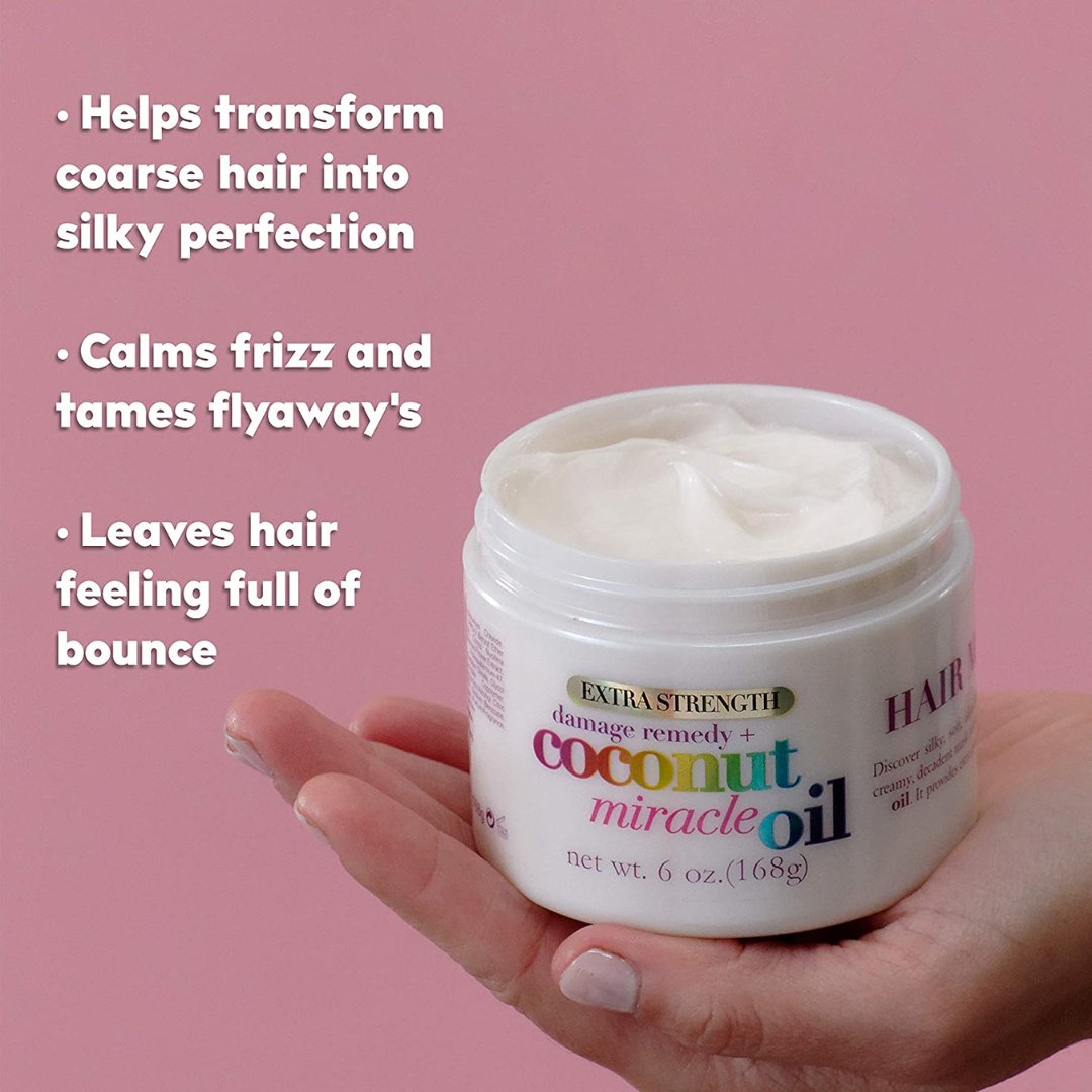 OGX Extra Strength Damage Remedy + Coconut Miracle Oil Hair Mask (177ml) OGX