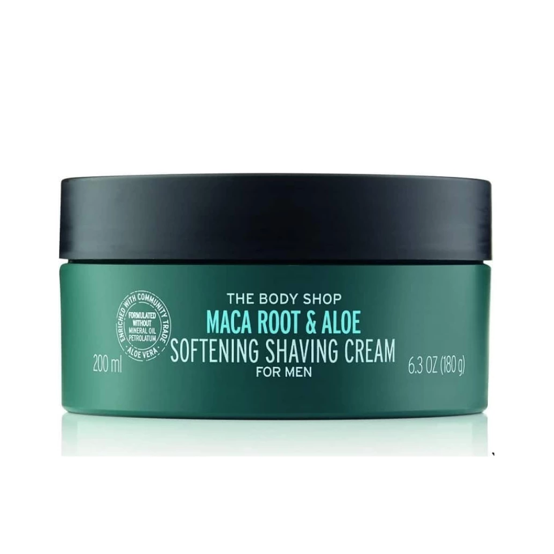 The Body Shop Maca Root & Aloe Softening Shaving Cream (200ml) The Body Shop
