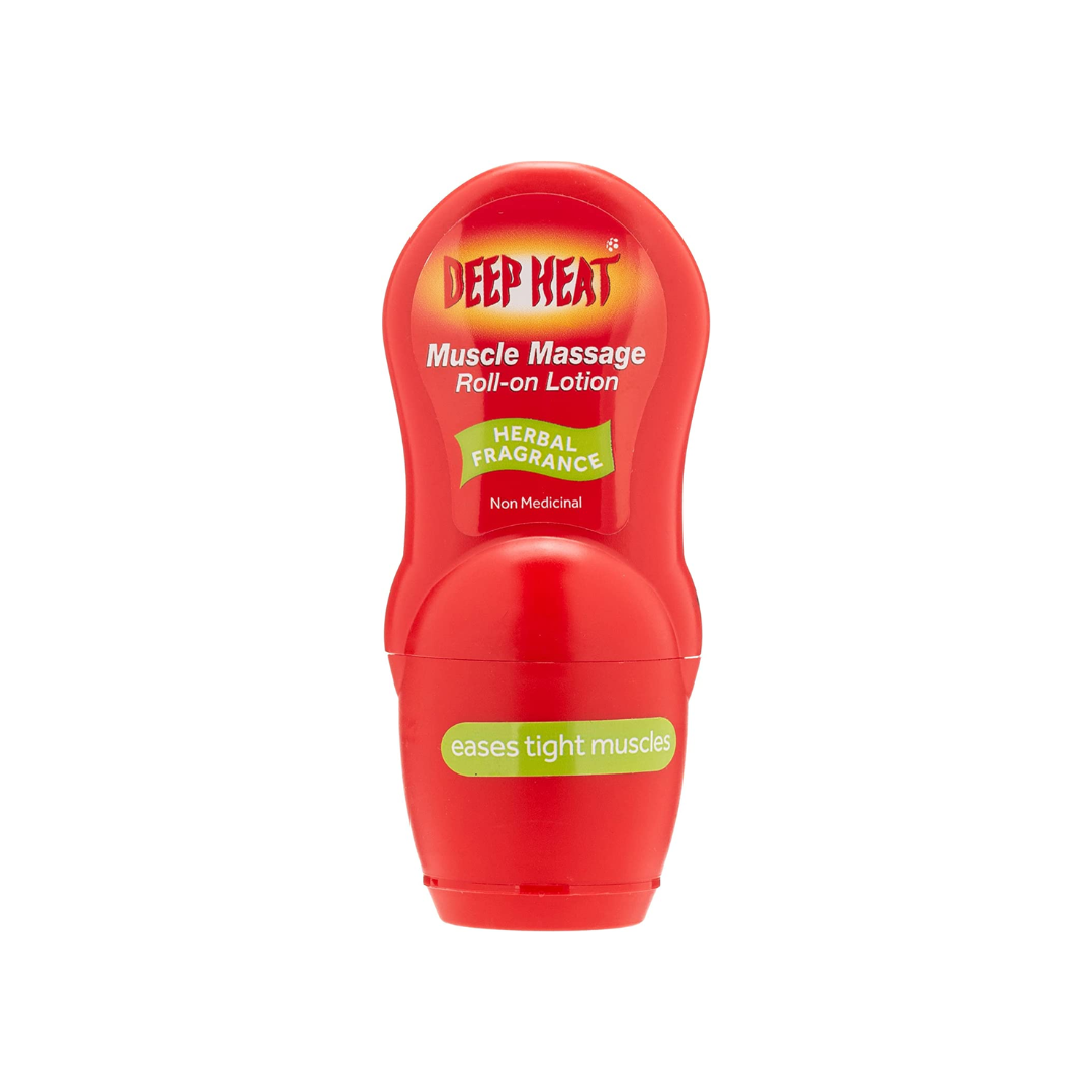 Deep Heat Muscle Massage Roll-On Lotion (50ml) Deep Heat