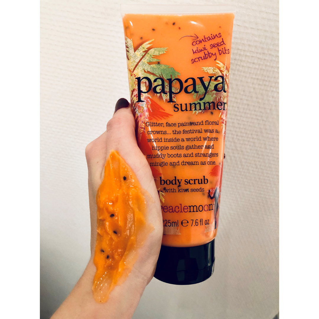 Treaclemoon Papaya Summer Body Scrub (225ml) Treaclemoon