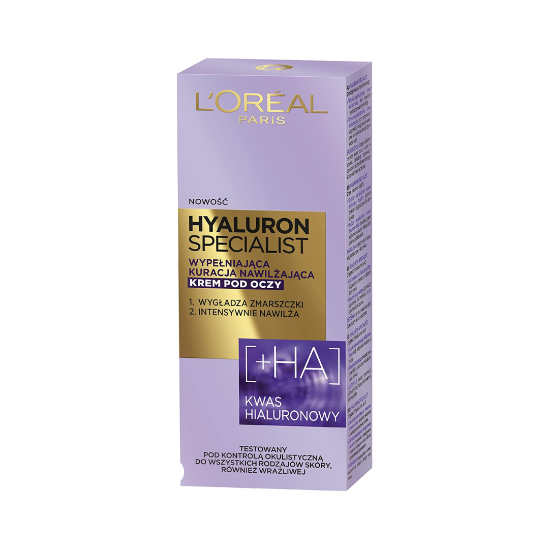 L'oreal Paris Hyaluron Specialist Moisturising Eye Cream (15ml) L'Oreal Paris
