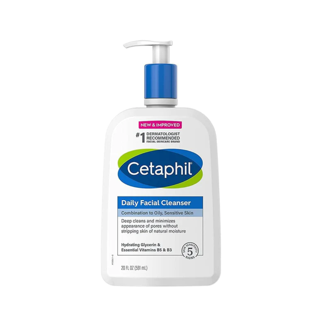 Cetaphil Daily Facial Cleanser for Face (591 ml) Cetaphil