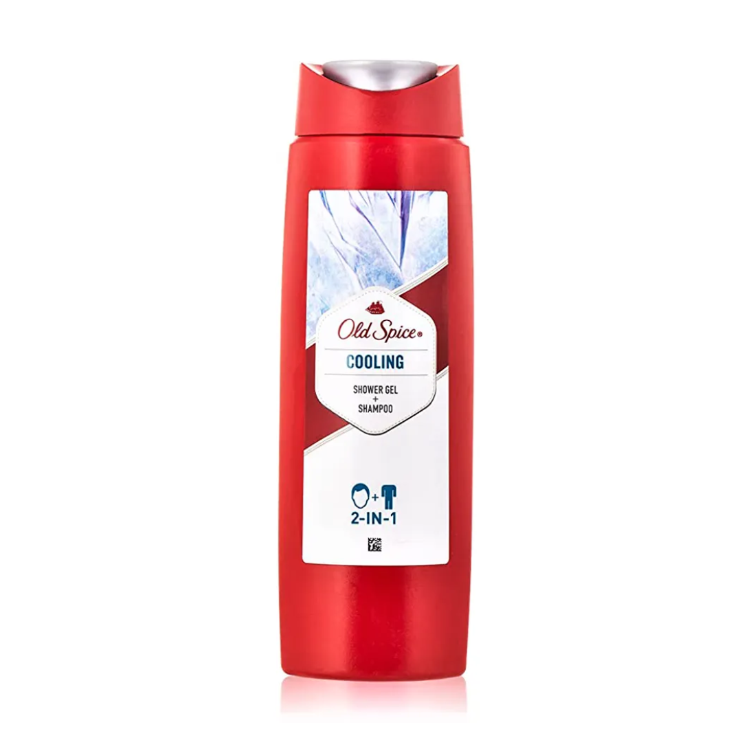 Old Spice Cooling Shampoo & Shower Gel 2 in 1 (400ml) Old Spice