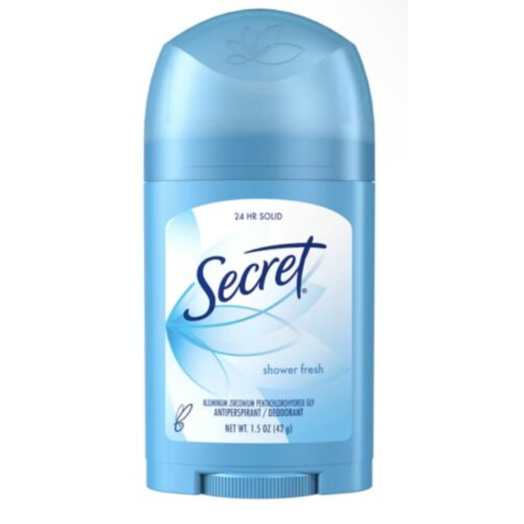 Secret Shower Fresh Deodorant, 24 hour long lasting (42g) Secret