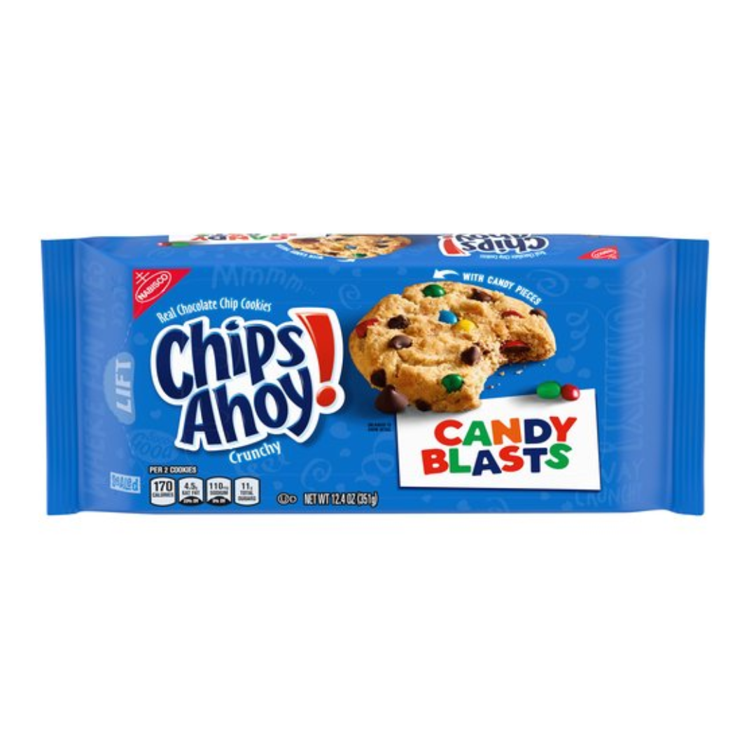 CHIPS AHOY! Candy Blasts Cookies (351g) Chips Ahoy!
