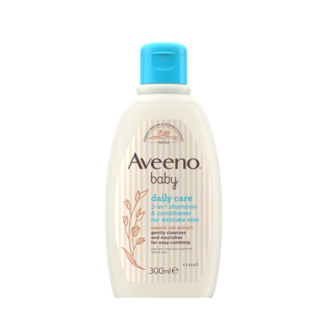 Aveeno Baby Daily Care 2-In-1 Shampoo & Conditioner (300ml) Aveeno Baby