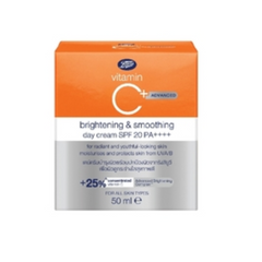 Boots Vitamin C Advanced Brightening & Smoothing Day Cream Spf 20 Pa++++ (50ml) Boots