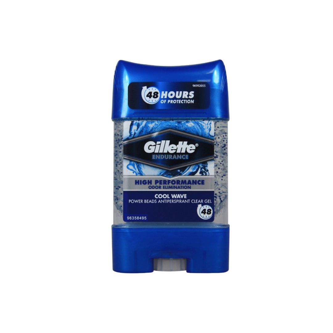 Gillette Endurance Cool Wave High Performance Deodorant Gel (75ml) Gillette