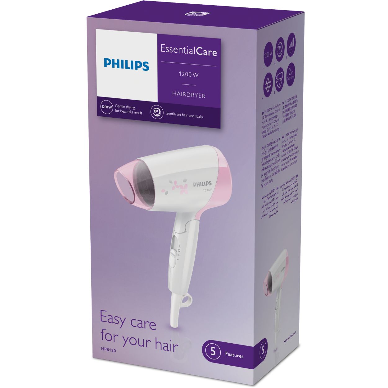 Philips Hair Dryer 1200W - HP8120/00 Philips