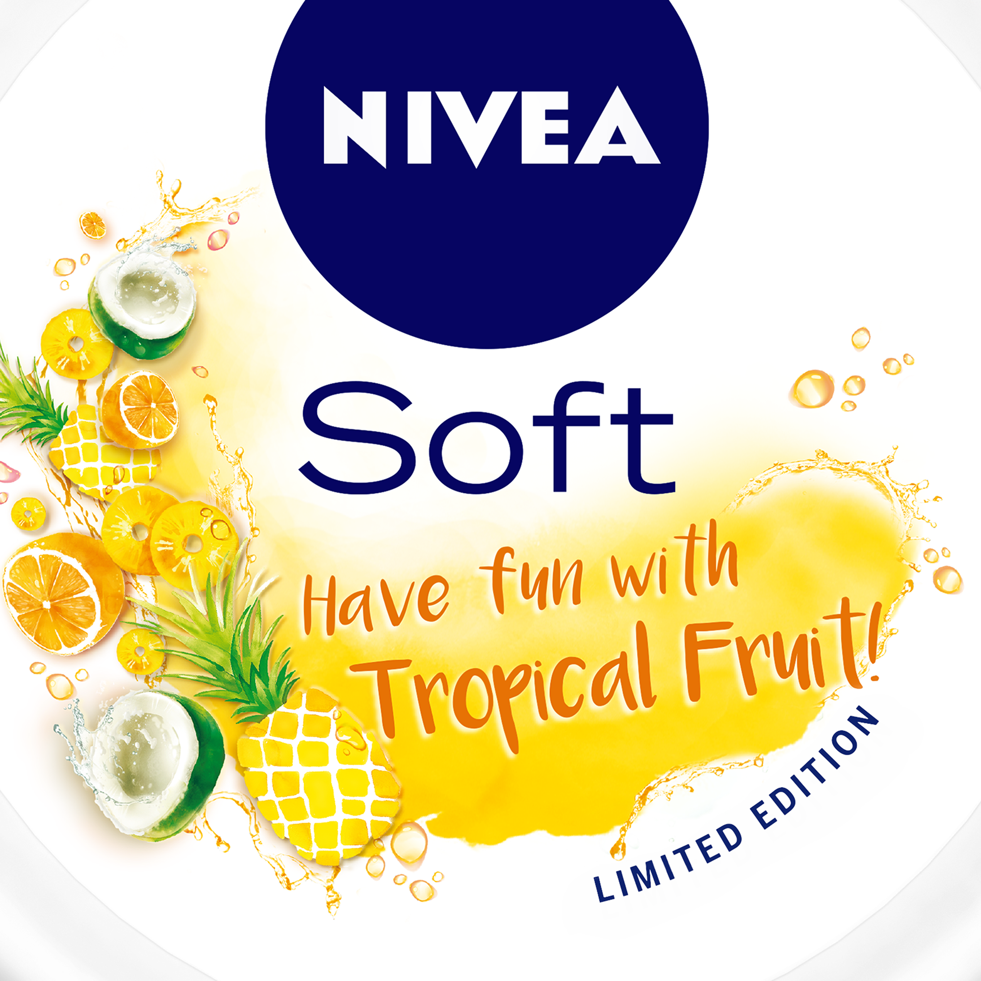Nivea Soft Tropical Fruit Light Moisturising Cream (100 ml) Nivea