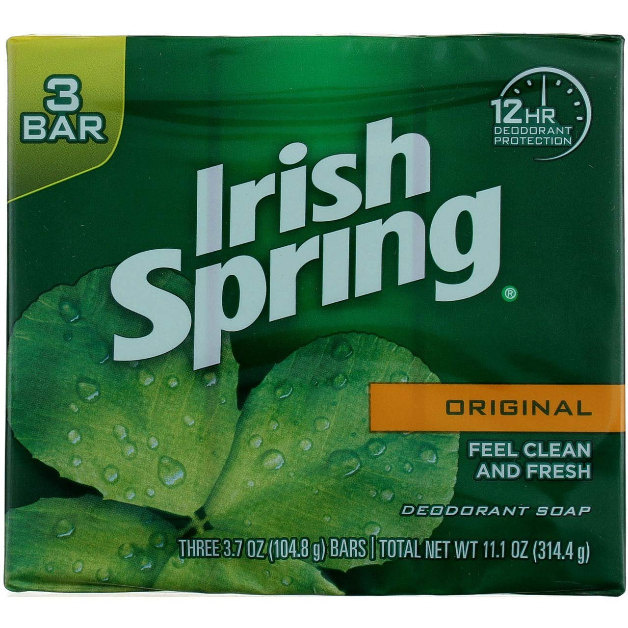 Irish Spring Original Soap Bar - Set of 3 Irish Spring