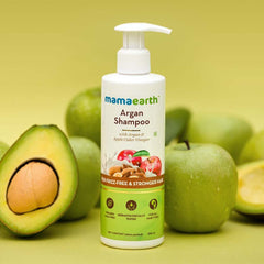 MamaEarth Argan Shampoo with Argan & Apple Cider Vinegar for Frizz free & Stronger Hair (250 ml) MamaEarth