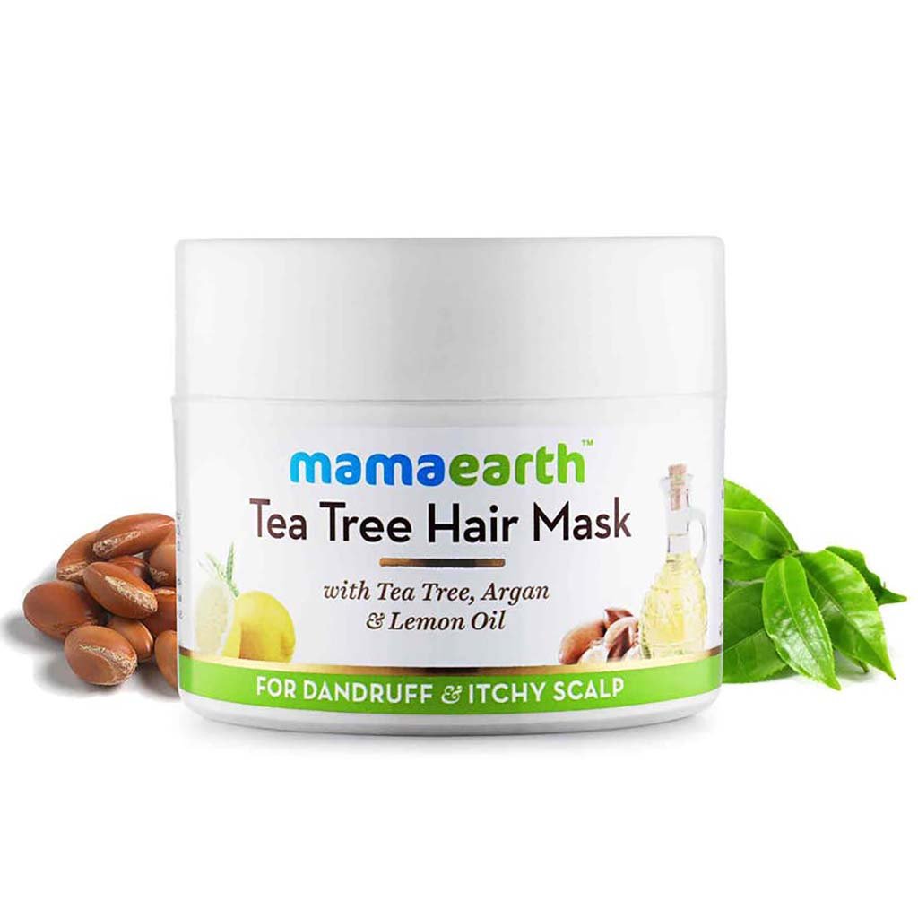 MamaEarth Tea Tree Anti Dandruff Hair Mask (200 ml) MamaEarth
