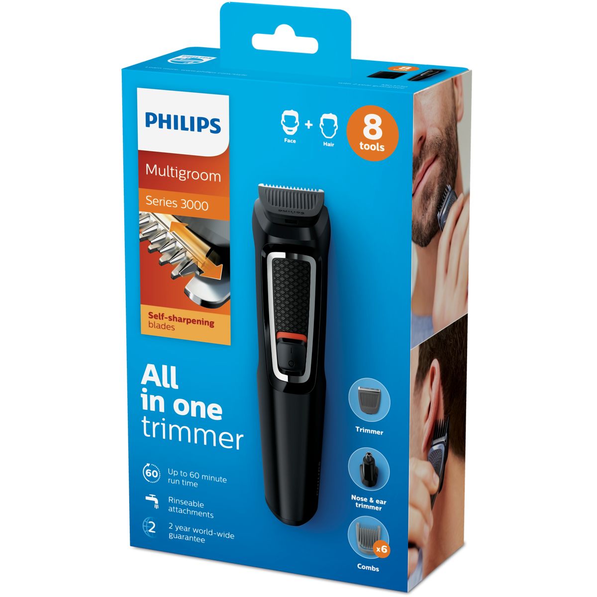 Philips Multigroom All in One Trimmer 8-in-1 - MG3730/15 Philips